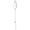 Apple iPhone Audio kabel [1x Muški konektor Apple Dock Lightning - 1x Priključna doza za 3,5 mm banana utikač] Bijela slika