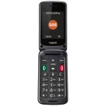 Gigaset GL590 senior preklopni telefon  crna