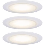 LED ugradno svjetlo za kupaonicu 3-dijelni komplet 19.5 W Jantarna boja, Toplo-bijela Paulmann 99942 Bijela