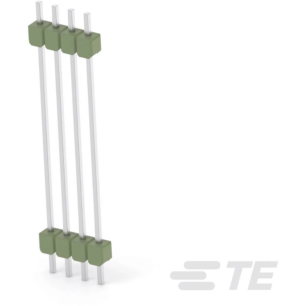 TE Connectivity ugradna standardna letva s muškim kontaktima 966662-4 1 St. Box slika