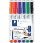 Staedtler 341 WP6 Lumocolor whiteboard marker razvrstano (izbor boje nije moguć)