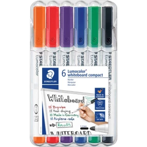 Staedtler 341 WP6 Lumocolor whiteboard marker razvrstano (izbor boje nije moguć) slika