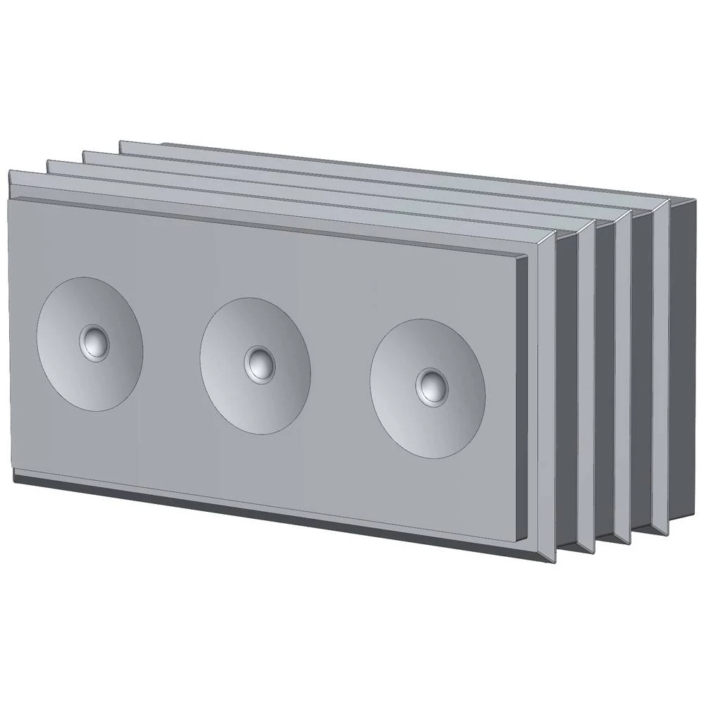 CONTA-CLIP KDS-DES 3X8,5 GR element za brtvljenje     termoplastični elastomer siva 5 St. slika