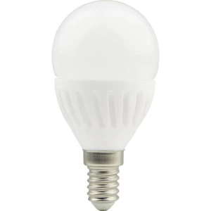 LightMe LED ATT.CALC.EEK A+ (A++ - E) E14 Oblik kugle 8 W = 60 W Toplo bijela (Ø x D) 45 mm x 90 mm Bez prigušivanja 1 ST slika