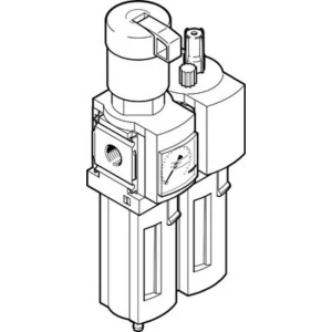 FESTO 8042669 MSB4-1/4-FRC13:J120M1 jedinica za održavanje komprimirani zrak, inertni plinovi Radni tlak (maks 14 bar slika