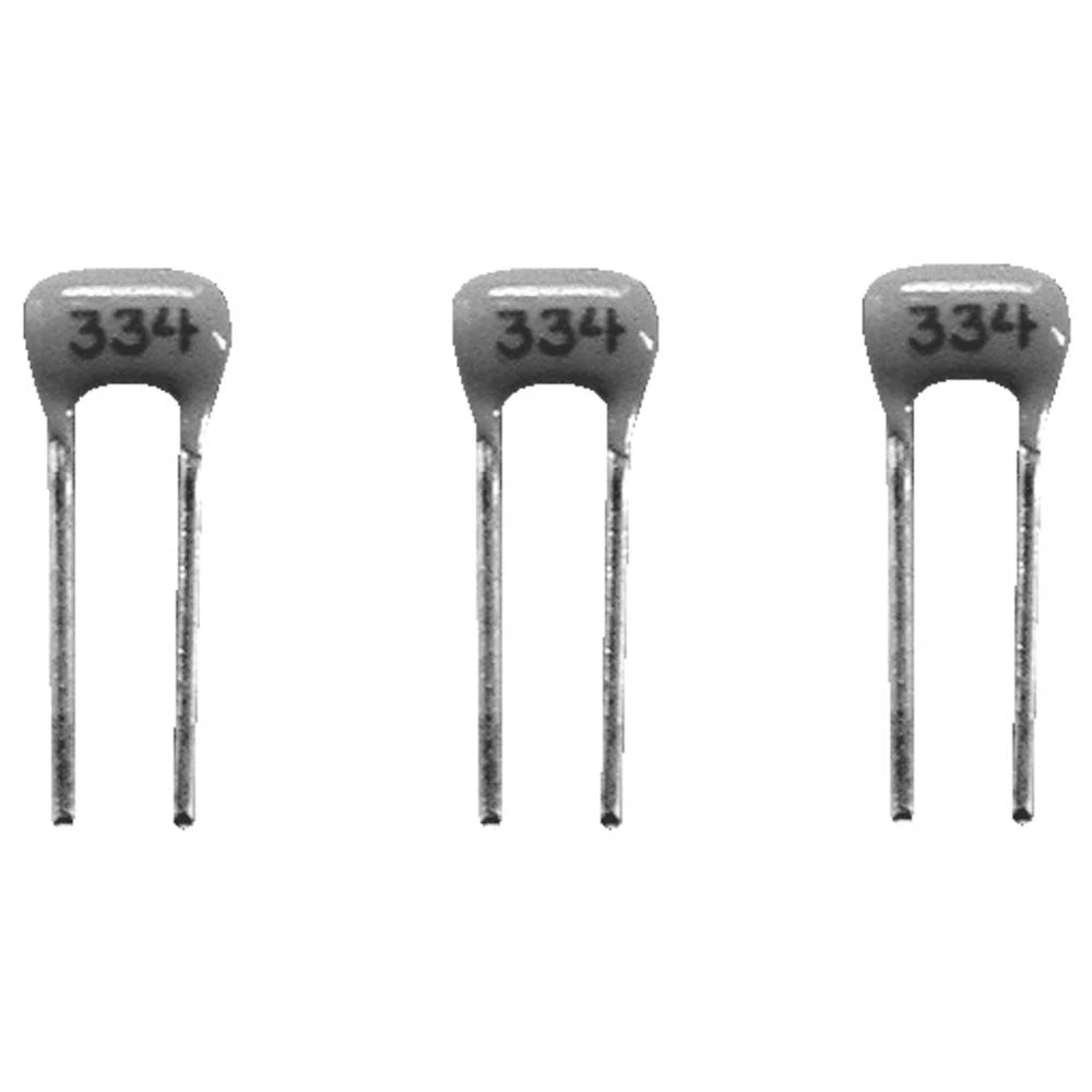 Kemet keramični kondenzator radijalno ožičen 63 V/DC 20 % (D x Š x V) 5.1 x 3.2 x 6.6 mm 1 kom. slika