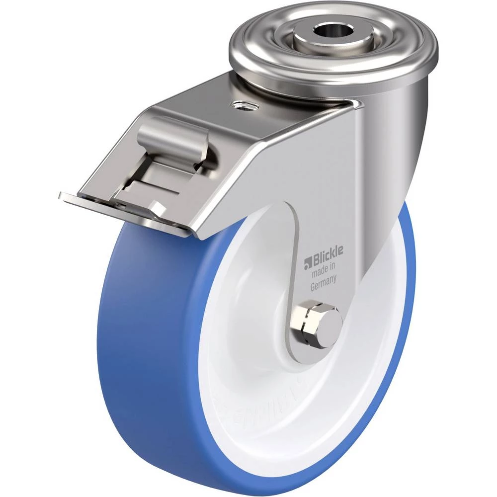 Blickle 942123 LEXR-POTHS 125XR-FI okretni kotačič od nehrđajućeg čelika Promjer kotača: 125 mm Nosivost (maks.): 150 kg slika