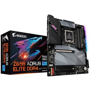 Gigabyte Z690 AORUS ELITE DDR4 (rev. 1.0) matična ploča Baza Intel® 1700 Faktor oblika (detalji) ATX Set čipova matične ploče Intel® Z690 slika