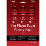 Foto papir Canon Pro Photo Paper Variety Pack A4 PVP-201 6211B021 DIN A4 210 gm² 15 Stranica Visoki sjaj, Svileni sjaj, Mat