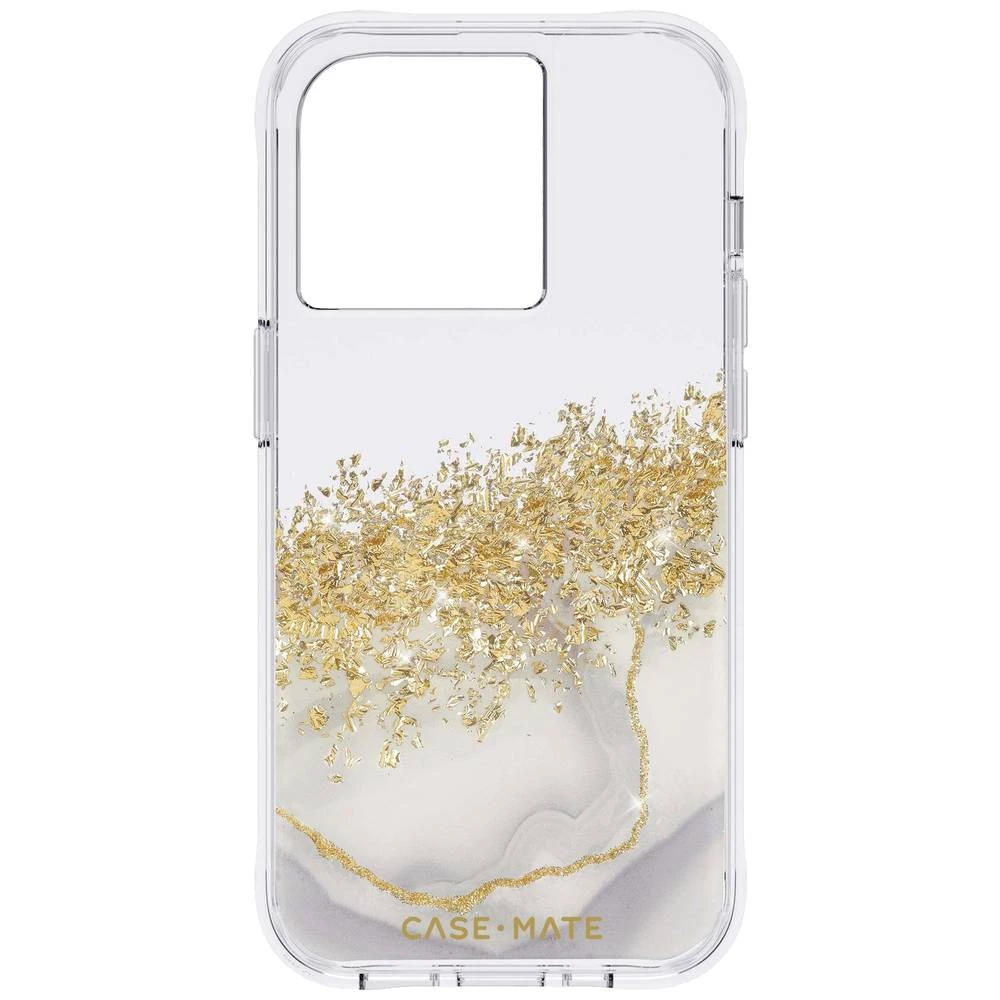 Case-Mate Karat Marble Pogodno za model mobilnog telefona: iPhone 14 Pro, prozirna Case-Mate Karat Marble case Apple iPhone 14 Pro prozirna slika