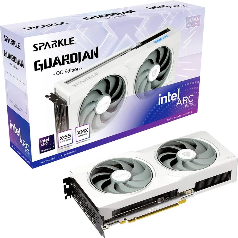 Sparkle grafička kartica Intel Arc™ 570 10 GB GDDR6-RAM PCIe x8 slika