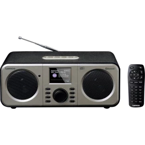 Lenco    DAR-030    desktop radio    DAB+ (1012), ukw    Bluetooth, DAB+, ukw        funkcija alarma    crno-siva slika