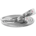 LAN (RJ45) Mreža Priključni kabel CAT 6 U/FTP 0.25 m Siva Slim Wirewin slika