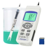 pH metar PCE-228 uključujući pH elektrodu IJ-44A i senzor temperature (TP-07) PCE Instruments PCE-228P mjerač pH vrijednosti