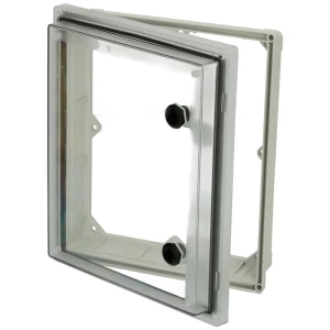 Fibox PW 403409 T ostakljeni prozor prozirni poklopac, dvostruka brada , otporan na UV (D x Š x V) 88 x 346 x 394 mm polikarbonat siva 1 St. slika