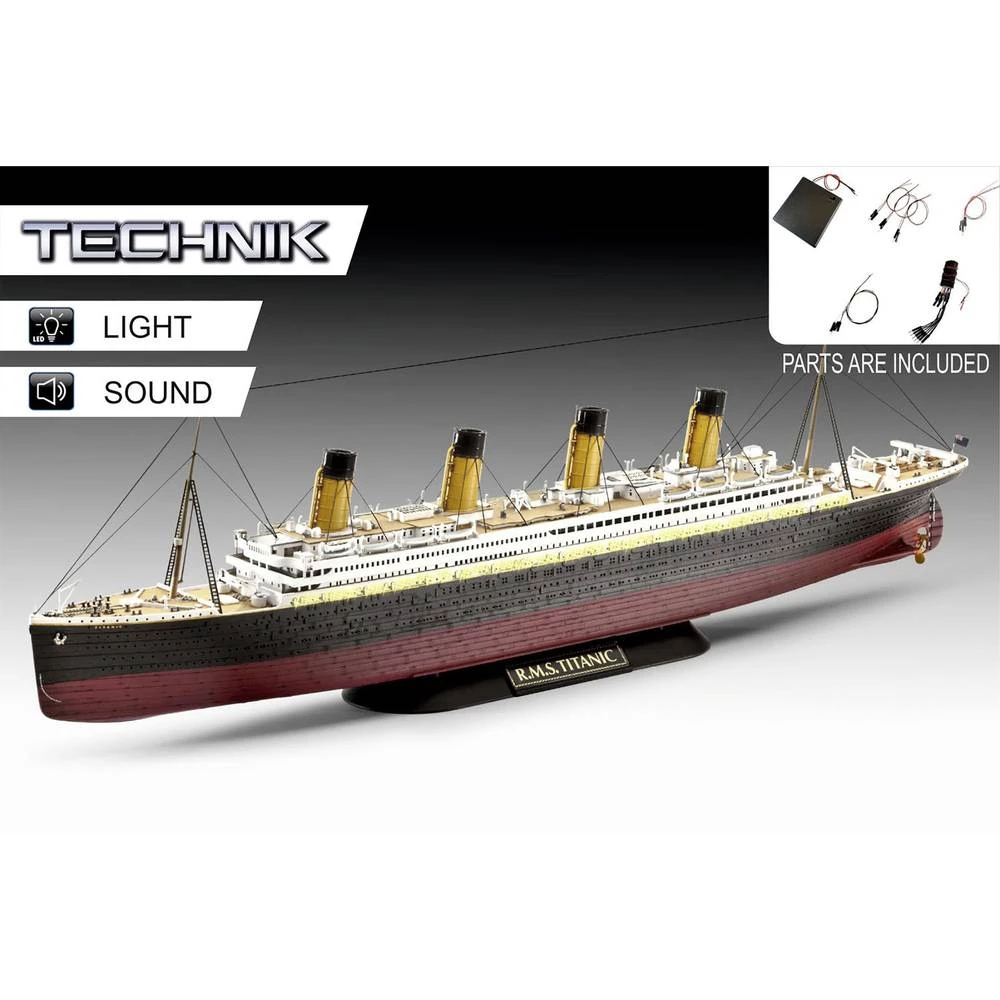 Revell 00458 RV 1:400 RMS Titanic - Technik model broda za sastavljanje  1:400 slika