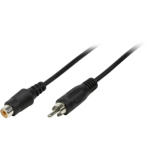 LogiLink CA1033 Cinch audio priključni kabel  10.00 m crna (mat) slika