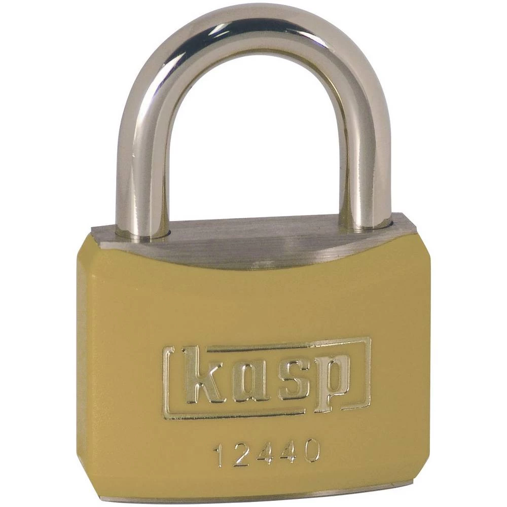 Kasp K12440YELD lokot 40 mm različito zatvaranje zlatno-žuta zaključavanje s ključem slika