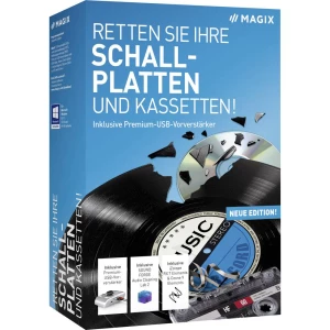 Magix Retten Sie Ihre Schallplatten & Kassetten! (2021) puna verzija 1 licenca Windows softver za digitalizaciju slika