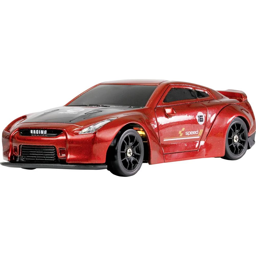 Amewi Drift Sport GTR crvena s četkama 1:43 RC model automobila električni sportski automobil pogon na sva četiri kotača slika