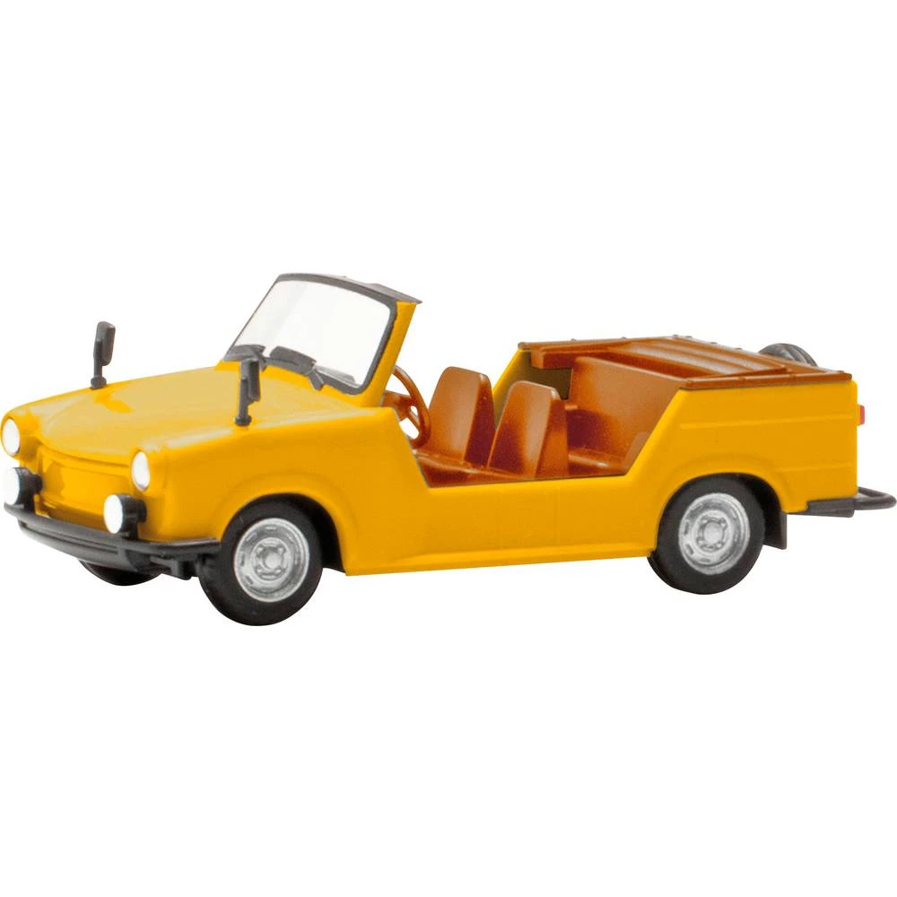 Herpa 024808-004 h0 model automobila Trabant Kanta, žuta slika