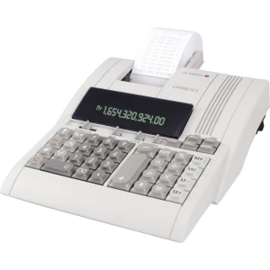 Ispisni stolni kalkulator Olympia CPD 3212S Bež boja Zaslon (broj mjesta): 12 strujni pogon (Š x V x d) 210 x 68 x 252 mm slika