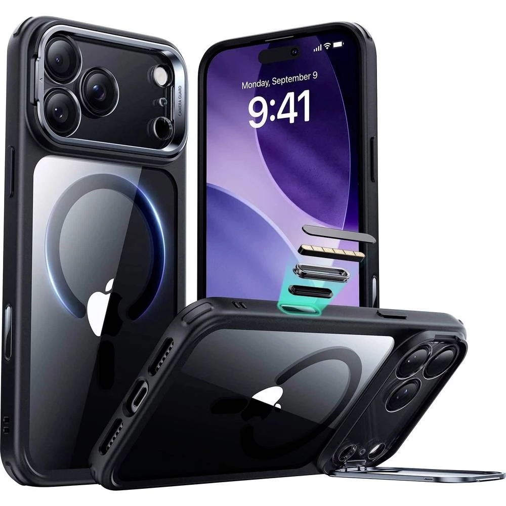 ESR torbica Apple iPhone 17 Pro Max crna, prozirna 1A86800301 slika
