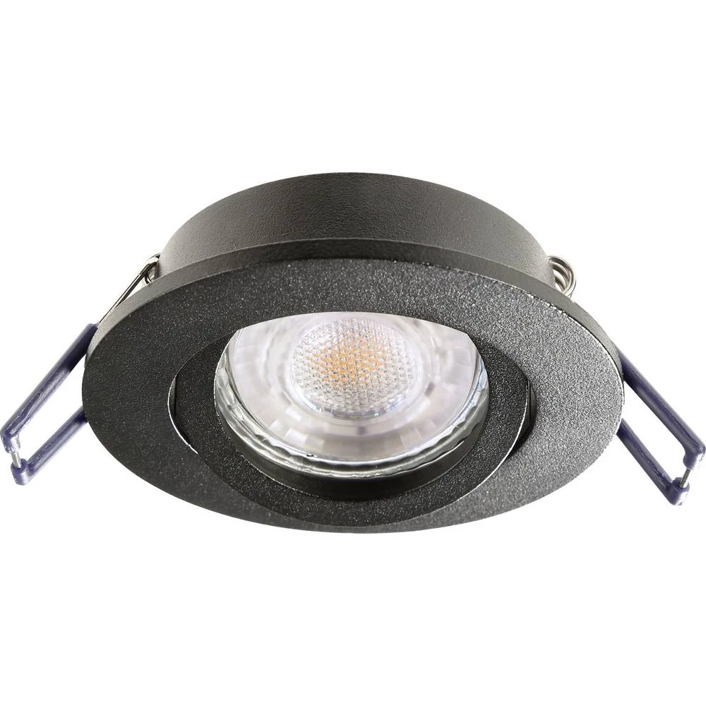 Deko Light Samsola, rund, Schwarz 110043 stropni reflektor crna (mat) slika
