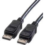Value DisplayPort priključni kabel 7.50 m 11.99.5604 sa zaštitom crna [1x muški konektor displayport - 1x muški konektor
