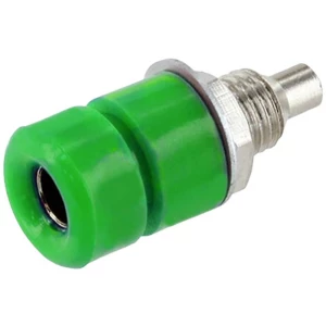 econ connect TB40GN laboratorijski ženski konektor ženski, ugradbeni Zatik-Ø: 4 mm zelena 1 St. Bulk slika