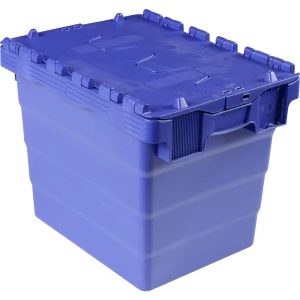 Kutija s poklopcem sa šarkom (Š x V x d) 400 x 320 x 300 mm Plava boja VISO DSW 4332 1 ST slika