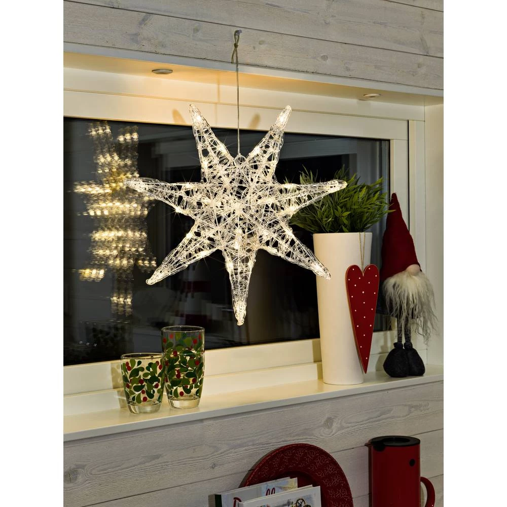 Konstsmide 6110-103 zvijezda toplo bijela LED Energetska učinkovitost 2021: F (A - G) slika