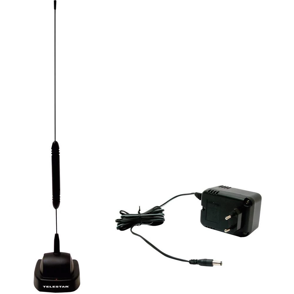 Telestar Starflex T4 Plus aktivna DVB-T/t2 štap antena unutrašnje područje Amplifikacija: 18 dB crna slika