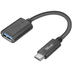 USB 2.0 Adapter [1x Muški konektor USB-C™ - 1x Ženski konektor USB 3.0 tipa B] Crna Trust