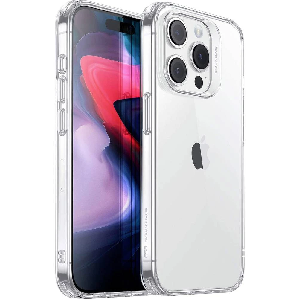 ESR Zero Case stražnji poklopac za mobilni telefon Apple iPhone 15 Pro Max prozirna induktivno punjenje slika