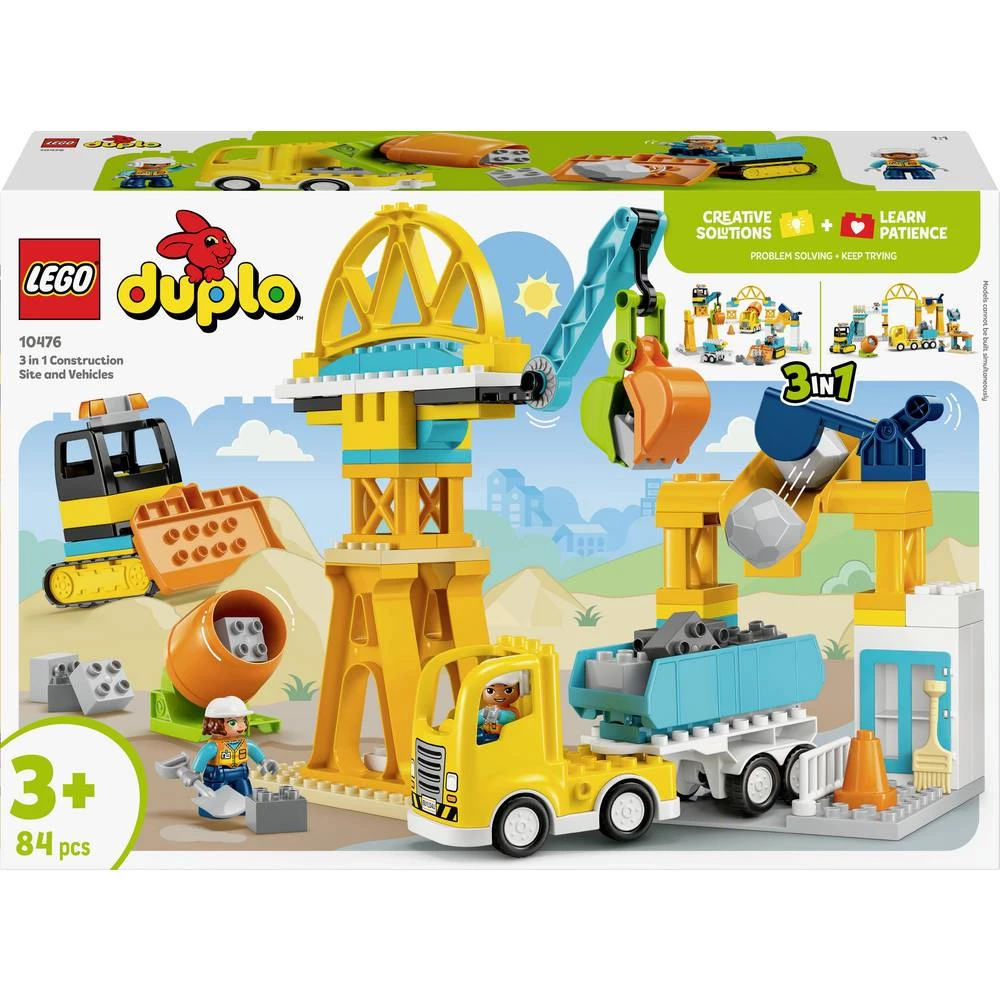 10476 LEGO® DUPLO® Gradilište s građevinskim vozilima – set 3 u 1 (10476) slika