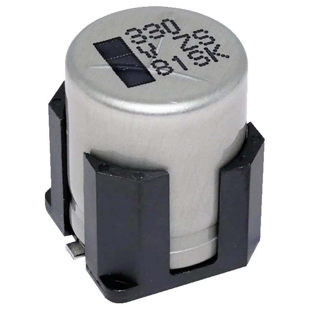 Panasonic elektrolitski kondenzator 120 µF 63 V 20 % (Ø x V) 10 mm x 12.8 mm 1 kom. slika