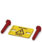Znak upozorenja Pažnja Plastika (Š x V) 40 mm x 25 mm DIN 61010-1 1 ST