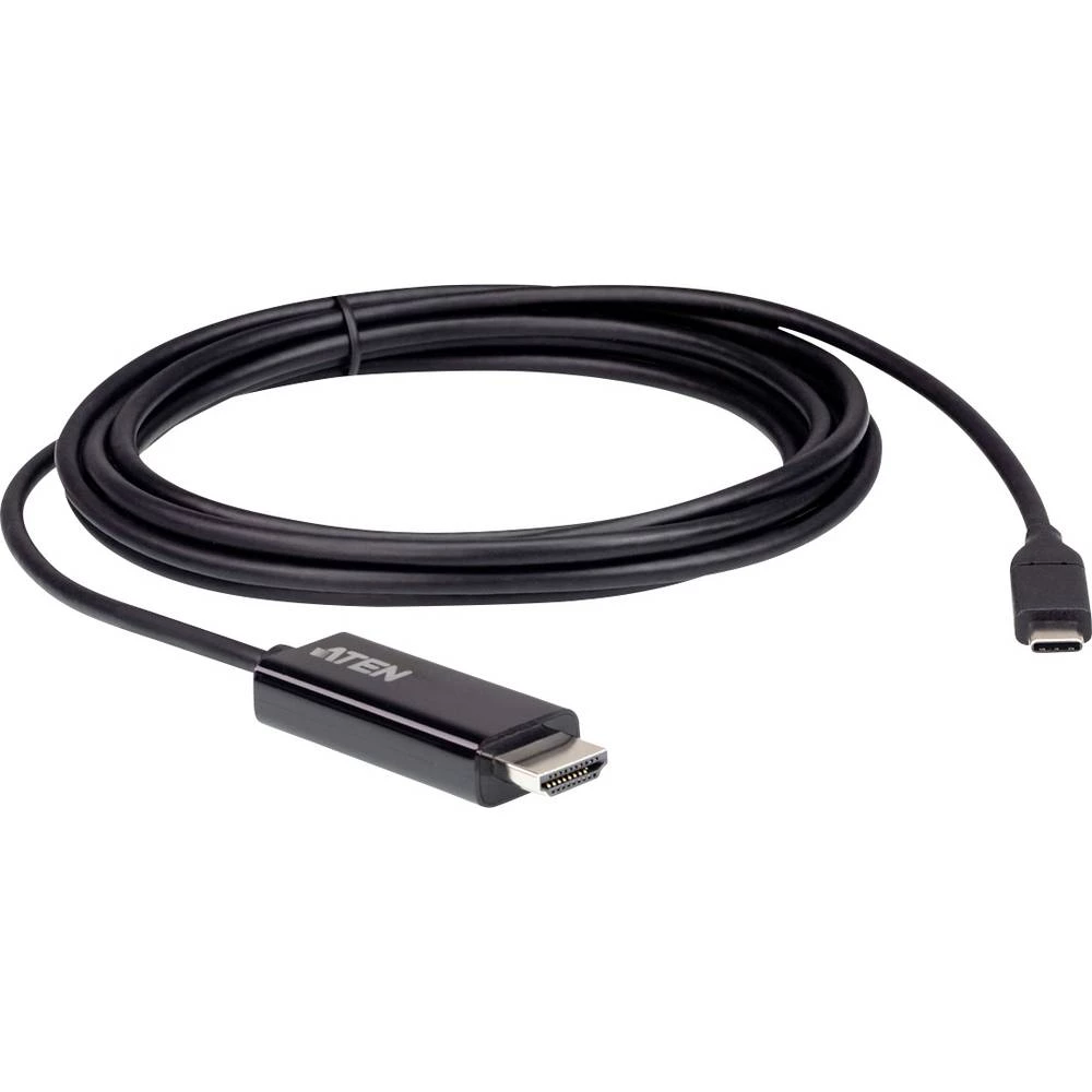 ATEN    USB-C    priključni kabel    2.70 m    UC3238        crna    [1x muški konektor USB-C™ - 1x muški konektor HDMI] slika