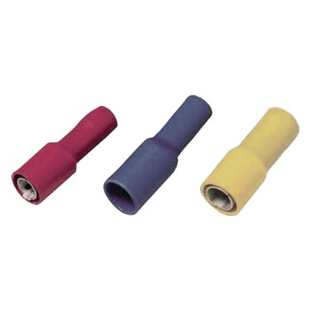 Intercable 180862 tuljac za okrugli utikač 0.50 mm² 1 mm² Zatik-Ø: 4 mm potpuno izolirani crvena 1 kom. slika