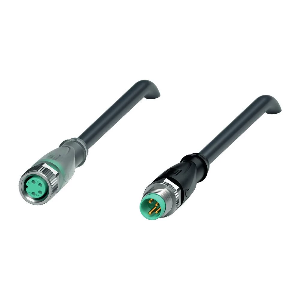 Pepperl+Fuchs 240818-0008 utični konektor za senzor/aktivator, konfekcionirani 2 m Broj polova: 4, 4 1 St. slika