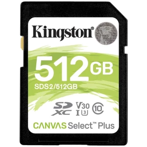 Kingston Canvas Select Plus sdxc kartica 512 GB Class 10 UHS-I slika