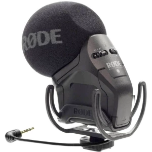 Mikrofon za kamere RODE Microphones Stereo VideoMic Pro Rycote Način prijenosa:Direktni Adapter za brzu montažu, Uklj. vjetrobra slika