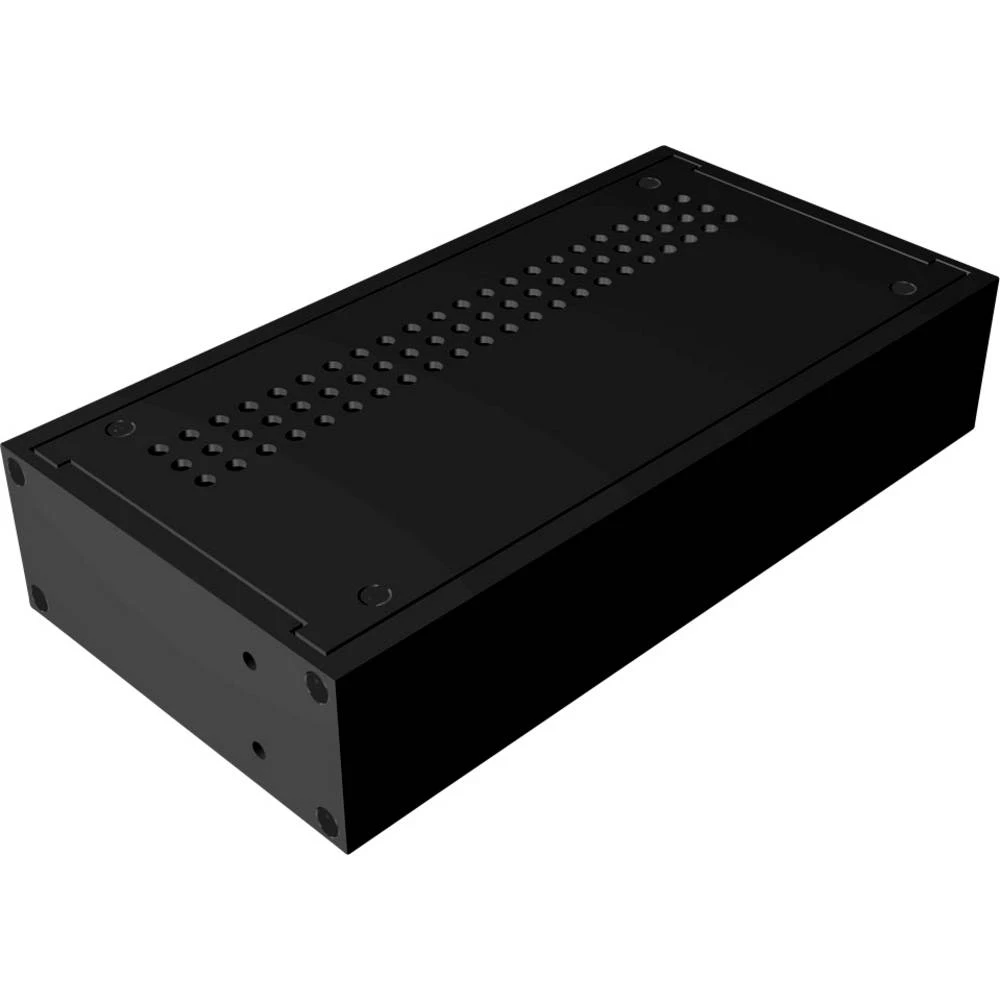 Hammond Electronics RM5U1928SBK stolno kućište 222 x 422 x 711 aluminij crna 1 kom. slika
