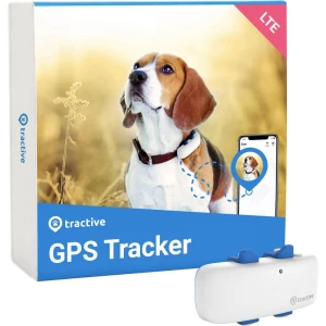 tractive DOG 4 gps uređaj za praćenje praćenje za kućne ljubimce bijela, plava boja slika