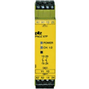 Sigurnosni relej PNOZ X7P 24VAC/DC 2n/o PILZ 2 zatvarač (Š x V x d) 22.5 x 94 x 121 mm 1 ST slika