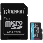 Kingston Canvas Go! Plus microsd kartica 64 GB Class 10 UHS-I uklj. sd-adapter