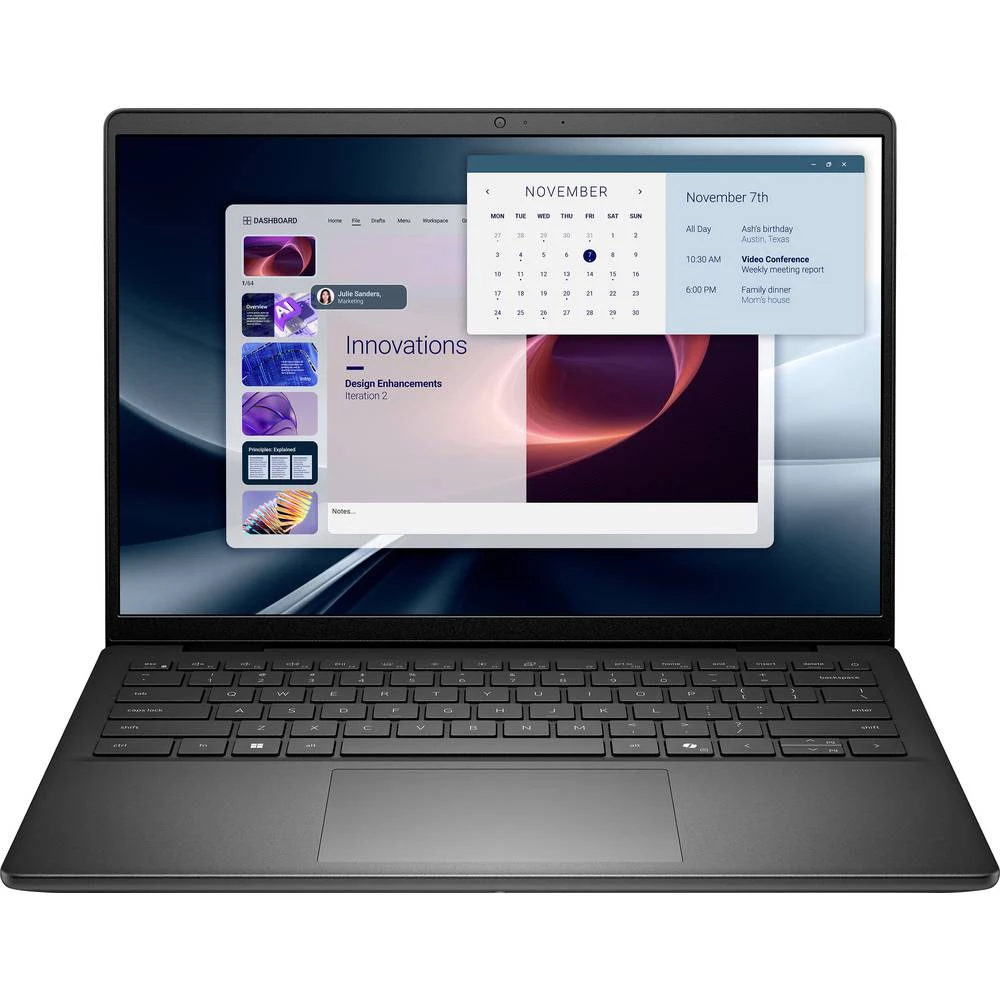 Dell Notebook Pro 14 Essential 35.6 cm (14 palac) WUXGA AMD Ryzen AI 5 330 16 GB RAM 512 GB SSD njemačka, qwertz AMD AMD slika