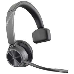 POLY Voyager 4310 UC - MS Teams računalo On Ear Headset Bluetooth® mono crna slušalice s mikrofonom, kontrola glasnoće, utišavanje mikrofona, mono slika