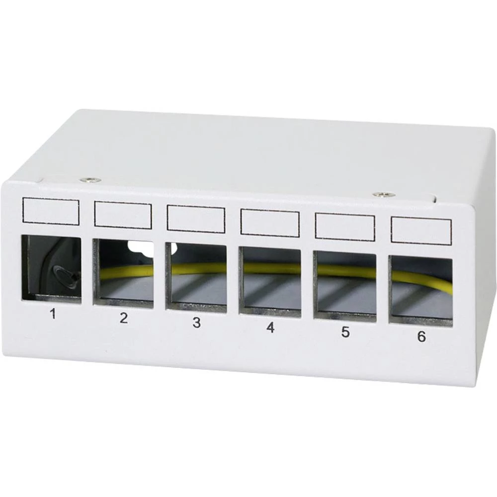 LogiLink NK4091 Patch panel CAT 6a svijetlosiva (RAL 7035) slika
